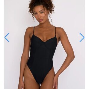 Skatie Black Rachel One Piece Swimsuit